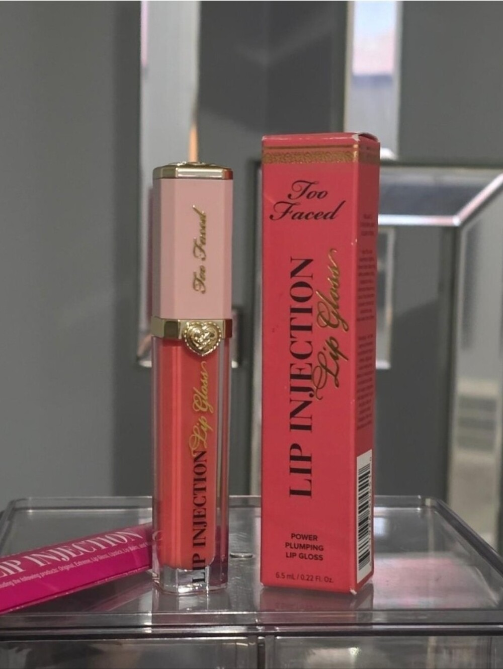BNIB Too Faced Lip Injection Power Plumping Lip Gloss - " On Blast "